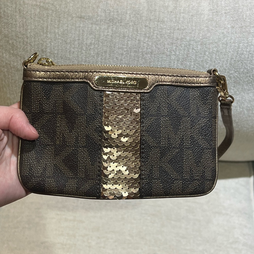 Michael Kors Signature Wristlet